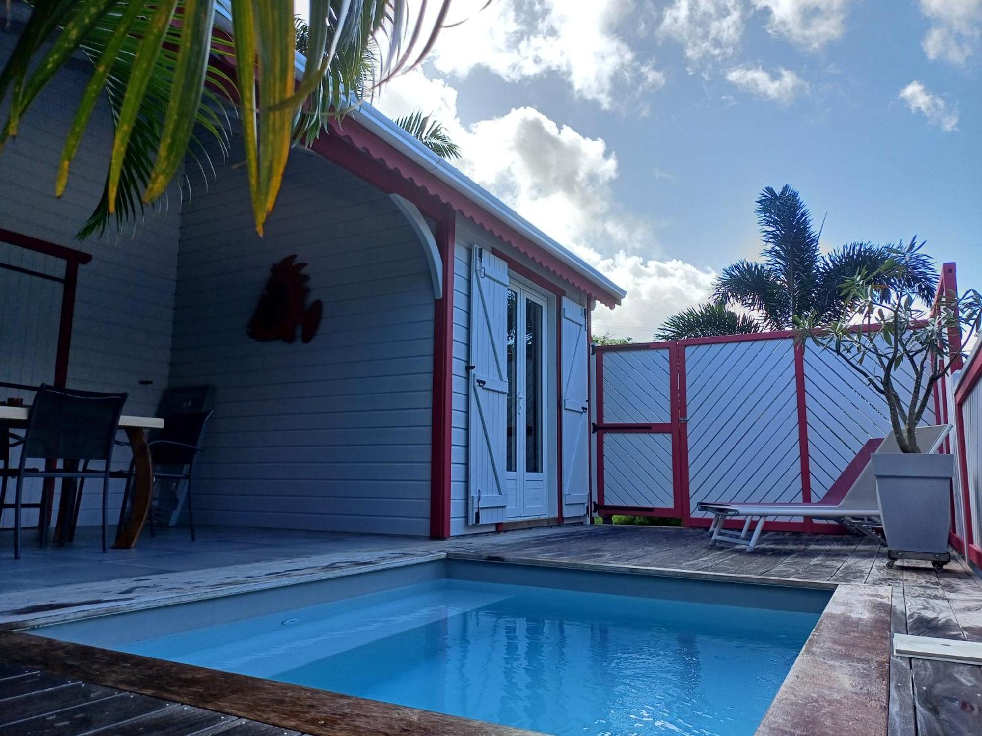Caraibes Cottage Grenat Piscine Privee 900M De Grande Anse Deshaies Exterior foto