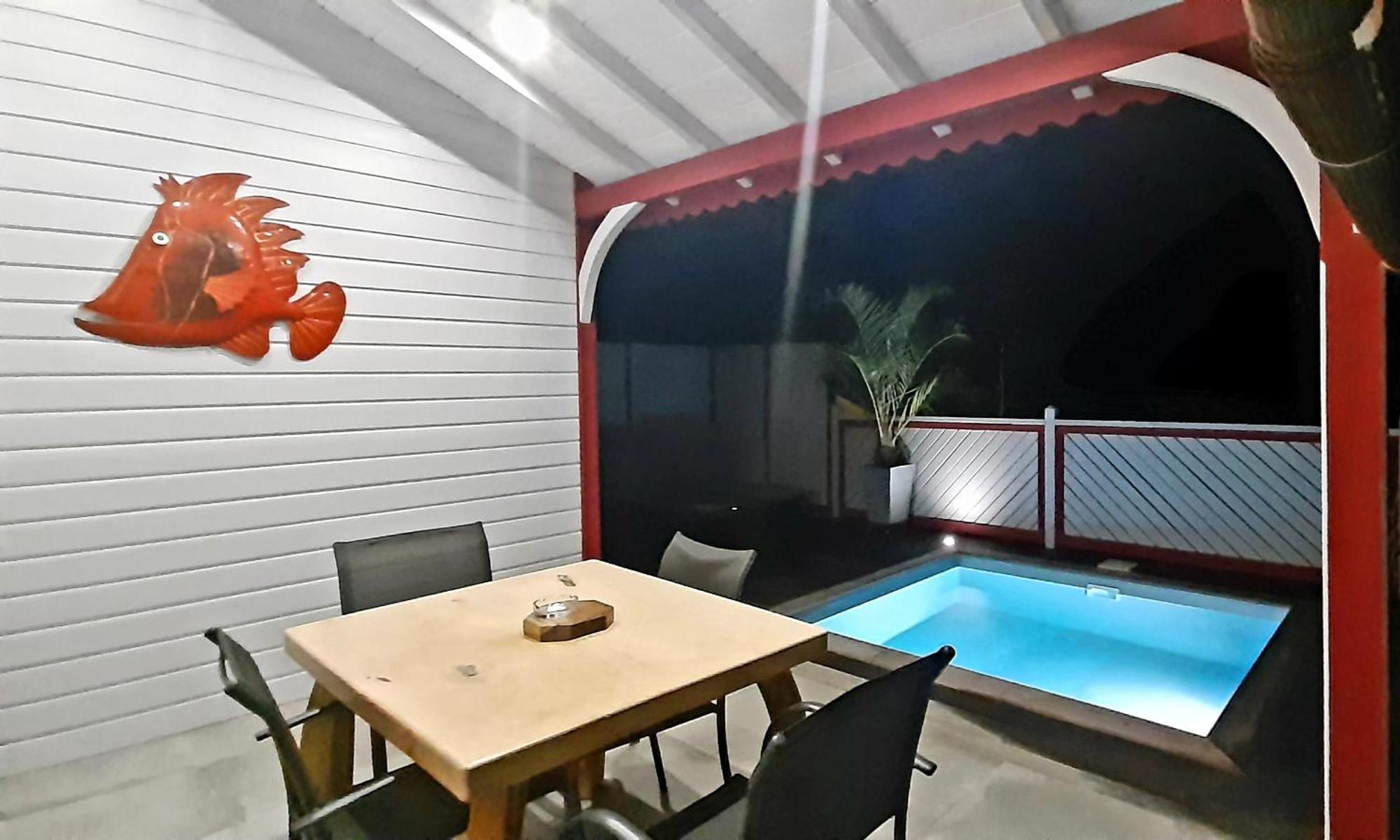 Caraibes Cottage Grenat Piscine Privee 900M De Grande Anse Deshaies Exterior foto